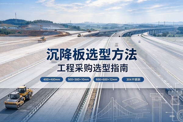孝昌沉降板选择方法