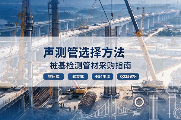 孝昌声测管选型标准