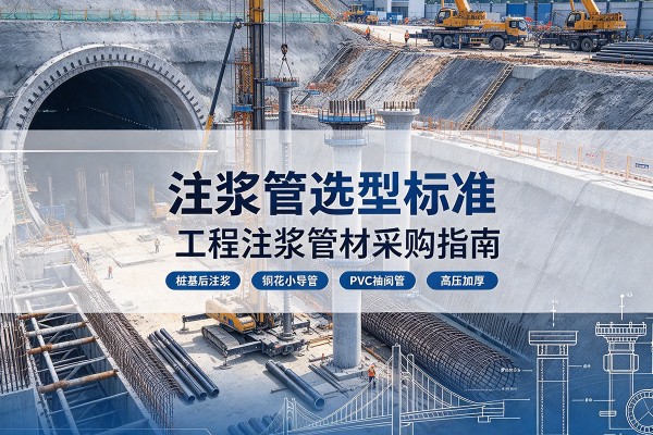 孝昌注浆管选型标准